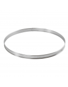 Anello per torte in acciaio inox - diametro Ø cm 32 - altezza cm 2