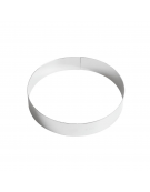 Anello per torte in acciaio inox - diametro Ø cm 18 - altezza cm 3,5