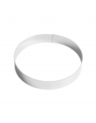 Anello per torte in acciaio inox - diametro Ø cm 20 - altezza cm 3,5