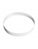 Anello per torte in acciaio inox - diametro Ø cm 26 - altezza cm 3,5