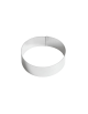 Anello per mousse in acciaio inox - diametro Ø cm 14 - altezza cm 4,5