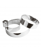 Anello per torta gelato in acciaio inox - diametro Ø cm 6 - altezza cm 6