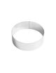 Anello per torta gelato in acciaio inox - diametro Ø cm 18 - altezza cm 6