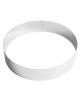 Anello per torta gelato in acciaio inox - diametro Ø cm 28 - altezza cm 6