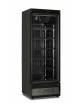Armadio murale congelatore no-frost colore nero con porta a vetro -Lt 560-Refrigerazione ventilata -18°-22°C-cm 75x76x200,3h