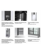 Armadio fermalievitazione con umidificatore e Touch screen da 5” - N° 20 Teglie 60x80 - Temperatura -20° / +35°C - cm 77x101x202