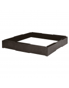 Base/Coperchio per contenitore isometrico modulare polipropilene  - dimensioni esterne 57x57x9,5h