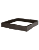 Estensore per contenitore isometrico modulare in polipropilene  - dimensioni esterne 57x57x9,5h