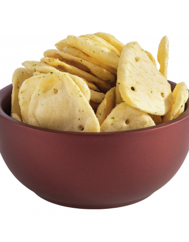 Ciotola in acciaio inox doppia parete - colore marrone - Diametro Ø cm 9,5 - Altezza cm 4,2