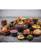 Ciotola in acciaio inox doppia parete - colore marrone - Diametro Ø cm 17 - Altezza cm 9