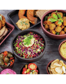 Ciotola in acciaio inox doppia parete - colore nero - Diametro Ø cm 17 - Altezza cm 9