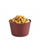 Coppetta in acciaio inox - colore marrone - Diametro Ø cm 8,5 - Altezza cm 5,5