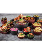 Coppetta in acciaio inox - colore nero - Diametro Ø cm 8,5 - Altezza cm 5,5