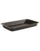 Vassoio in acciaio inox - colore nero - cm 25,5x16x3h