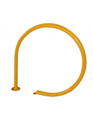 Portabici a 2 posti in acciaio zincato e verniciato - Da tassellare - cm 90x90,5h