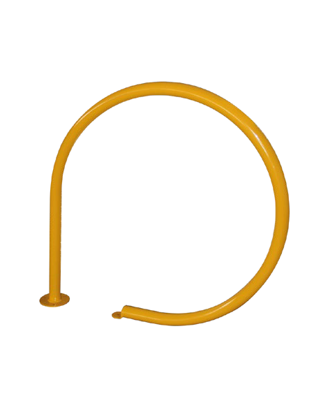 Portabici a 2 posti in acciaio zincato e verniciato - Da tassellare - cm 90x90,5h