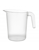 Caraffa impilabile in policarbonato - lt 1,5 - cm 18,7x19,8