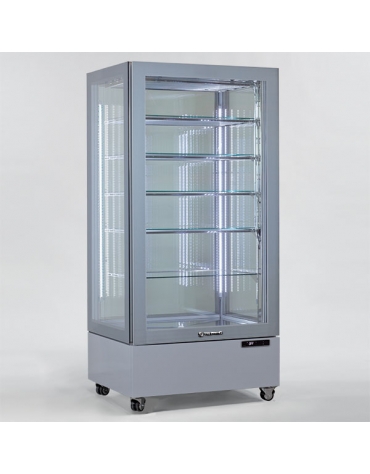 Vetrina verticale gelateria ventilata -15 -21 C cm 91x70x191h