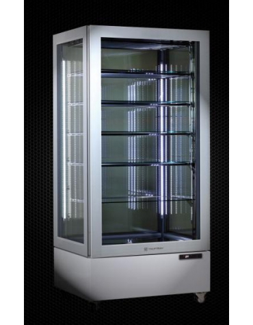 Vetrina verticale gelateria ventilata -15 -21 C cm 91x70x191h