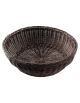 Cesto pane tondo in polipropilene colore Marrone - Diametro cm 42 - Altezza cm 12