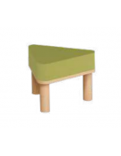 SEDUTA POUF TRIANGOLARE - cm 50x45x35h - PER BAMBINI DI PRIMA O SECONDA ELEMENTARE (DA 6 A 8 ANNI) - CONFORME AI CAM