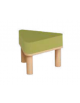 SEDUTA POUF TRIANGOLARE - cm 50x45x35h - PER BAMBINI DI PRIMA O SECONDA ELEMENTARE (DA 6 A 8 ANNI) - CONFORME AI CAM