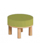 SEDUTA POUF TONDO - cm Ø50x35h- PER BAMBINI DI PRIMA O SECONDA ELEMENTARE (DA 6 A 8 ANNI) - CONFORME AI CAM