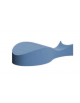 PESCE MORBIDO PER BAMBINI - IGNIFUGO IN CLASSE 1IM - cm 100x47x23h - CONFORME AI CAM