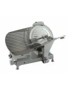 Affettatrice a gravità in alluminio pressofuso, affilatoio fisso - mm 450x595x455h