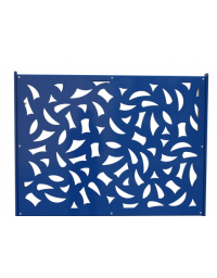 Pannello interasse da cm 100 per Barriera modulare realizzata in acciaio zincato e verniciato