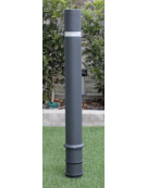 Dissuasore realizzato in plastica flessibile - Da inghisare - cm Ø10x100h