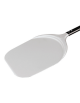 Pala per pizza in alluminio per infornare con piatto quadrato cm 37x37 - lunghezza cm 150 - portata Kg. 1,4
