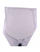 Pala per pizza in alluminio per infornare con piatto quadrato cm 37x37 - lunghezza cm 150 - portata Kg. 1,4