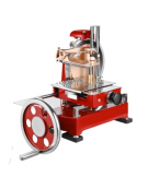 Affettatrice manuale a volano lama mm Ø300 - Taglio mm 0/11 - Corsa carrello mm 260
