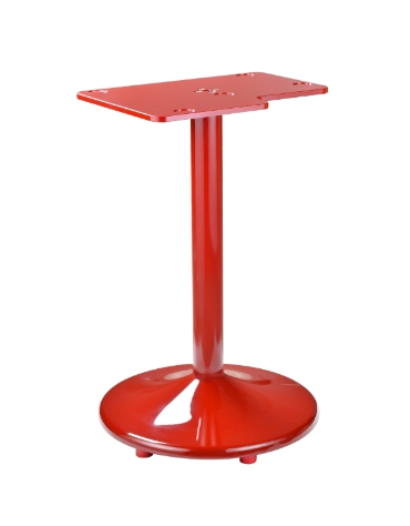 Piedistallo per affettatrice manuale a volano art. DN29248 - Dimensione piastra mm 537x394