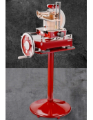Piedistallo per affettatrice manuale a volano art. DN29248 - Dimensione piastra mm 537x394
