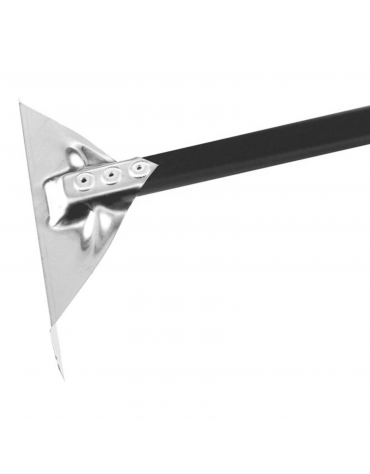 Rastrello per forno a legna in acciaio inox - cm 24x10x150h