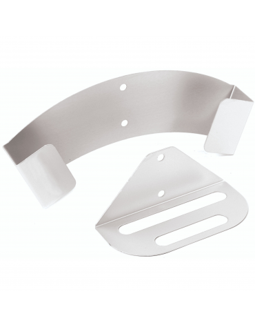 Supporto portapaletto da muro in alluminio - cm 32x10x5h