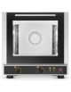 Forno elettrico ventilato a convezione con porta a ribalta 4 teglie 429 x 345 mm