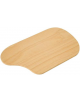 Tagliere in legno di faggio per servizio a tavola - cm 34x20x1,2h