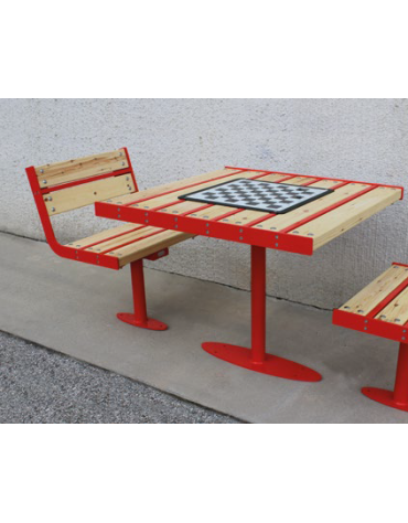 Set composto da 1 tavolo quadrato da 90 cm + 2 sedie con schienale da 60 cm , struttura in acciaio e doghe in legno di pregio