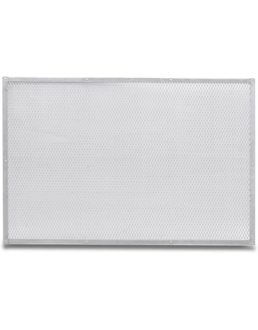 Retina rettangolare per base pizza in alluminio - cm 60x40