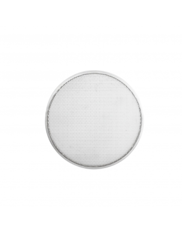 Retina tonda in alluminio per base pizza - diametro cm 30