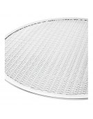 Retina tonda in alluminio per base pizza - diametro cm 50
