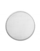 Retina tonda in alluminio per base pizza - diametro cm 50