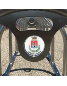 Targhetta con logo del comune con pellicola adesiva per cod.DN18847-48-49-50