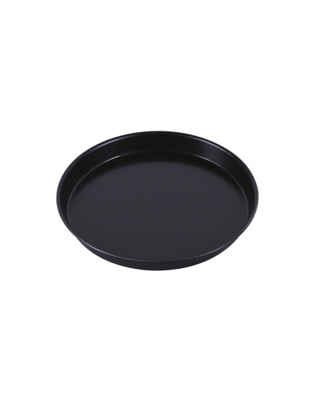 Teglia tonda per pizza in ferro blu - diametro cm 20 - altezza cm 2,5