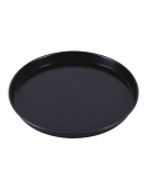 Teglia tonda per pizza in ferro blu - diametro cm 30 - altezza cm 2,5