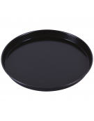 Teglia tonda per pizza in ferro blu - diametro cm 40 - altezza cm 2,5