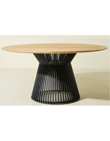 Base per tavolo in alluminio verniciato - cm Ø74x73h